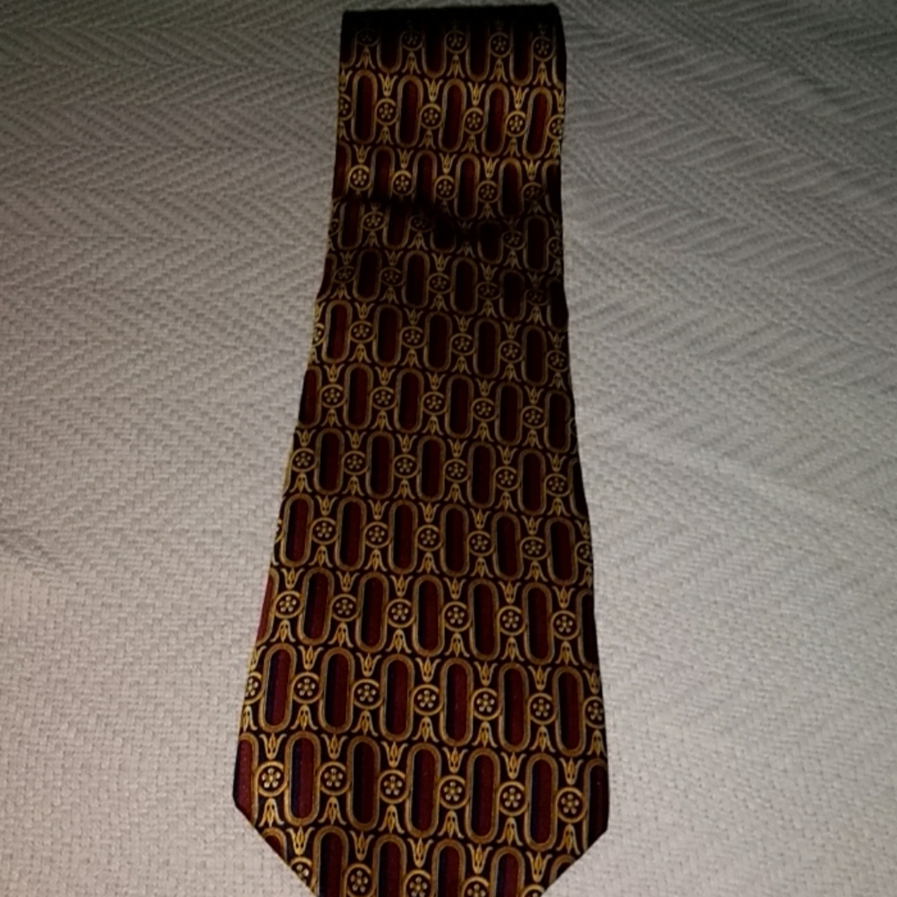 Paul Fredrick Hand Tailored Italian Silk Necktie